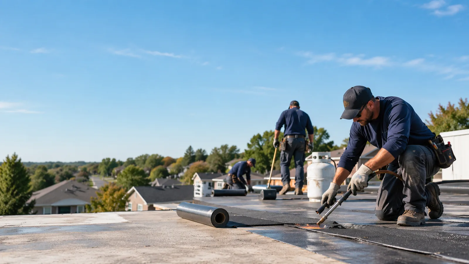 Flat Roof Leak Repair providers in Rippey, IA